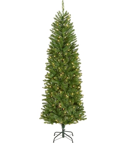 クリスマスツリー ミディアム フェリックス ザ・ツリー 5103225 Amazon.com: Puleo International 6.5ft Pre-Lit Fraser Fir Pencil